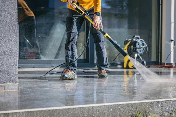 Pressure Washing Brick in Akron, NY
